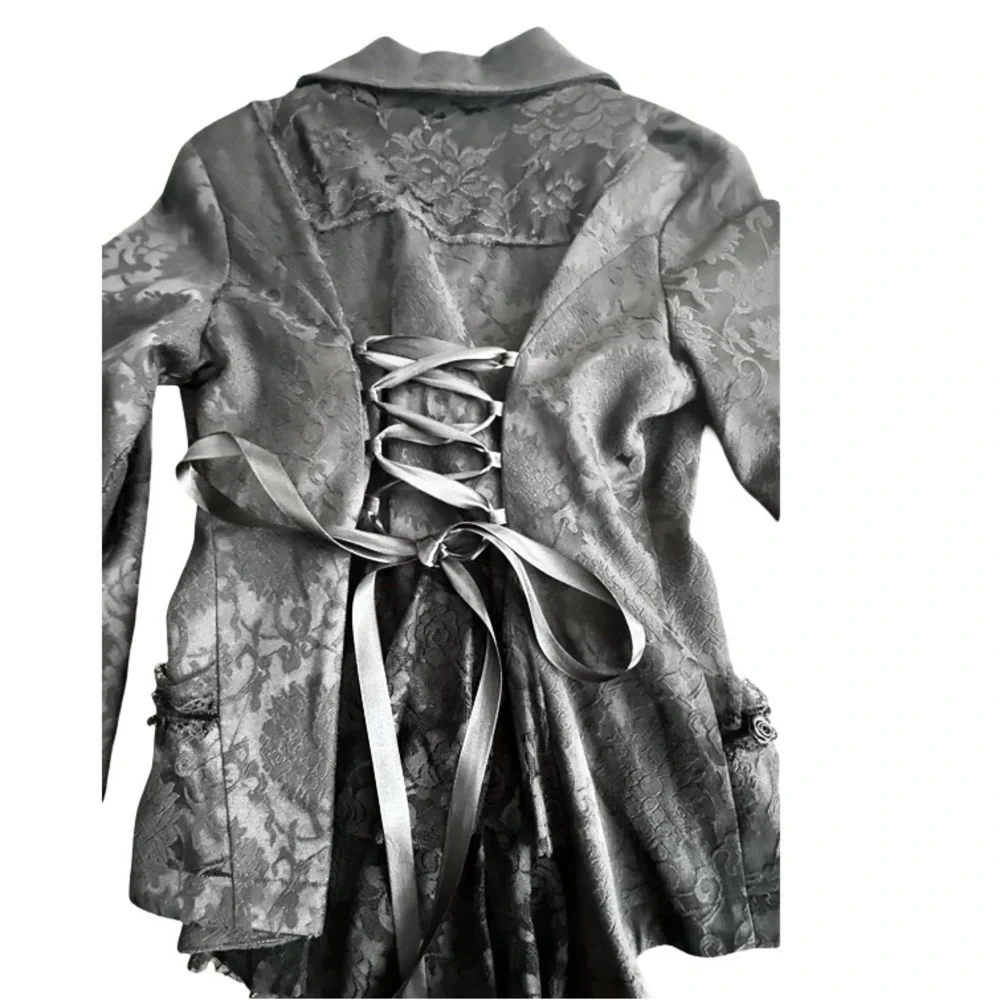 Neo-Romantic Gothic Gilded Steampunk-Living Dead Souls Jacket -M - Picture 15 of 17